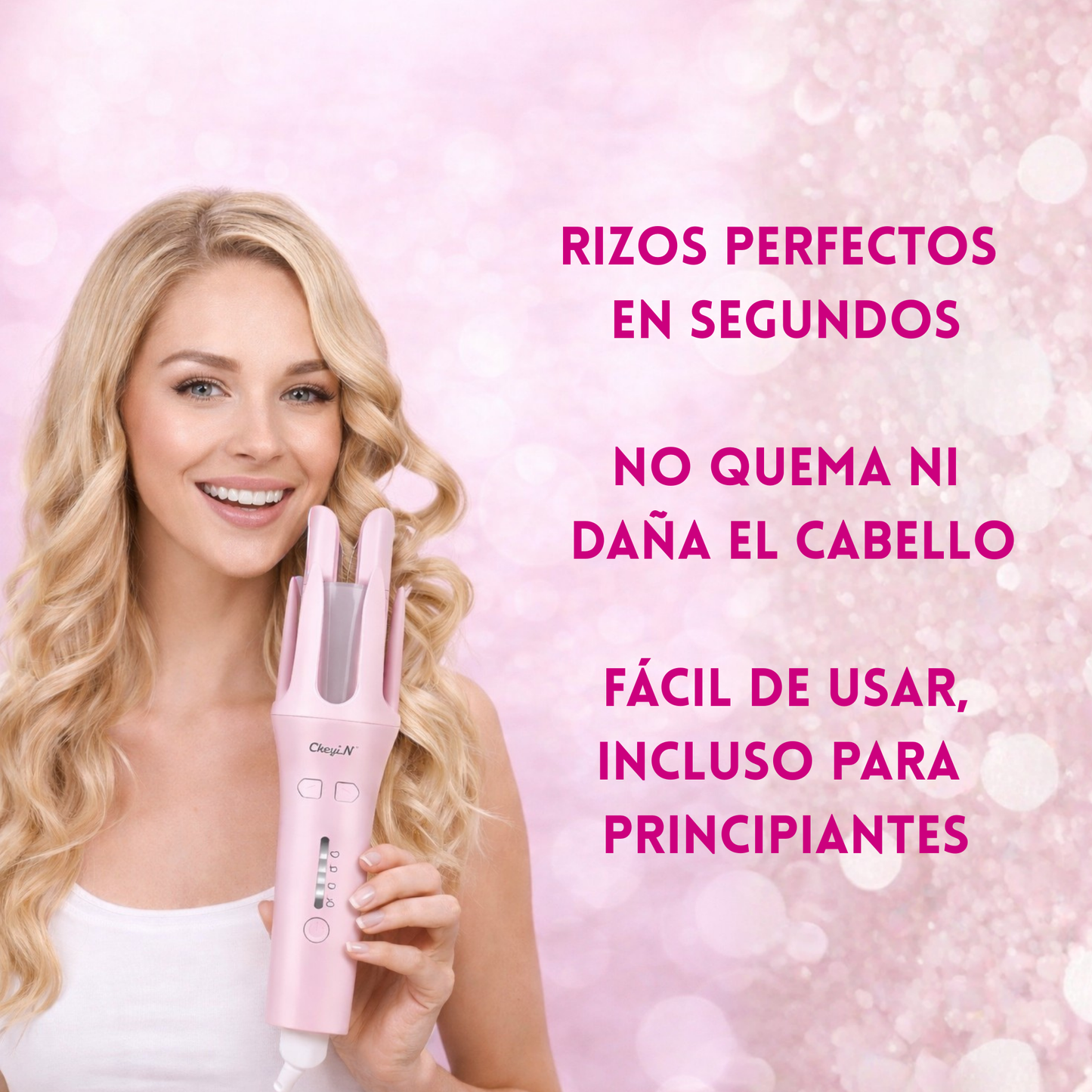 CurlEase™ – Rizador Automático Profesional